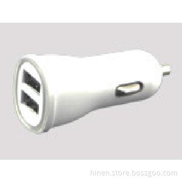 Car charger with 5V/1A&2.1A output for apple products iphone ipad